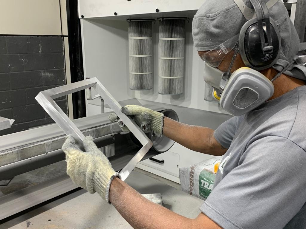 Quais as etapas para o processo de estamparia de iluminação?