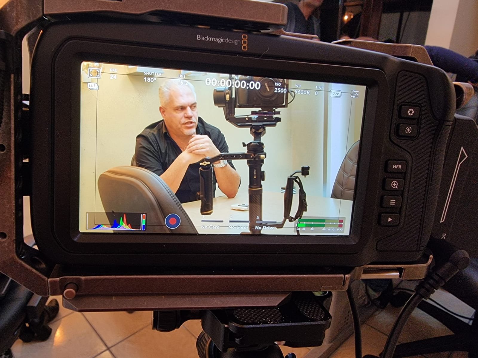 making of da gravação interna na Estamparia Lima