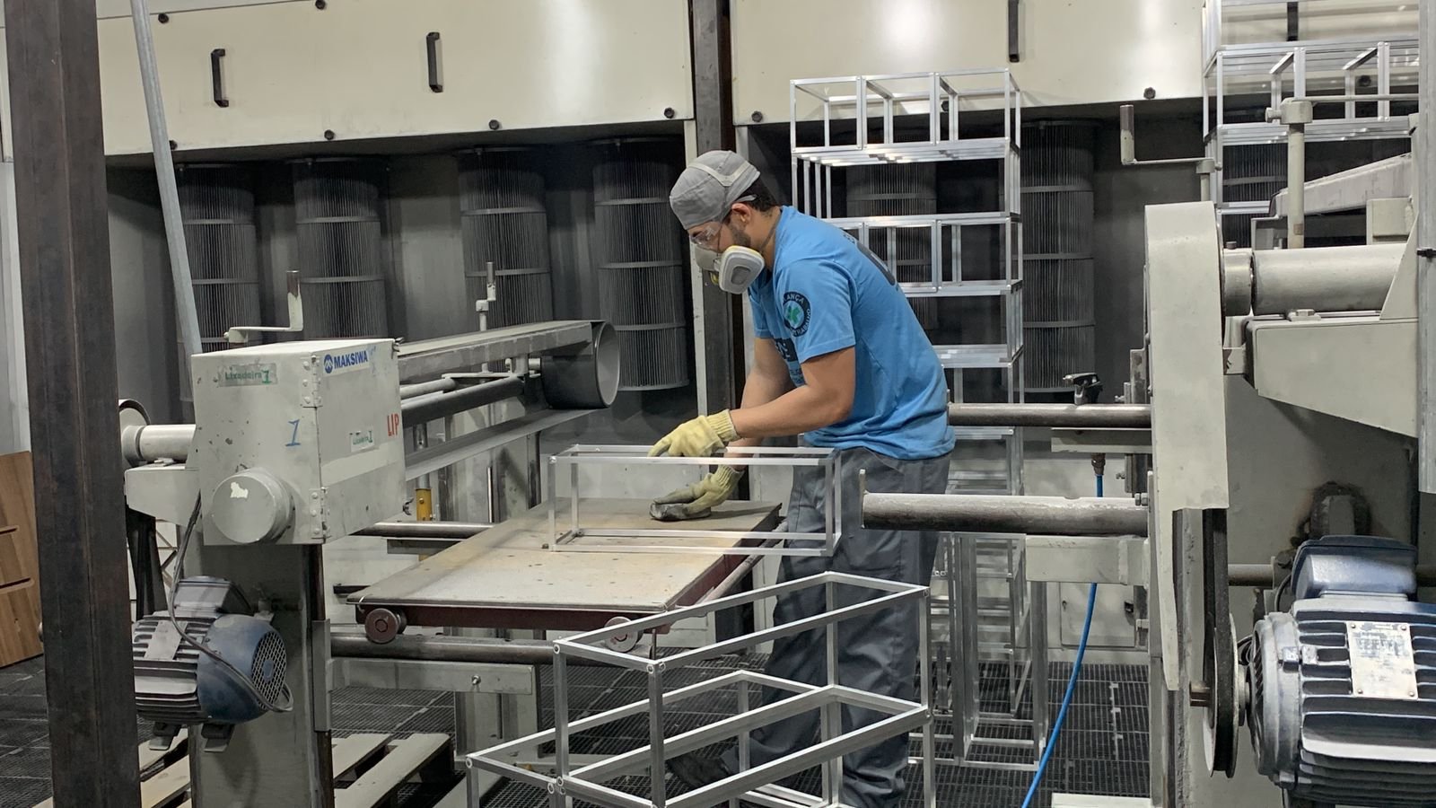 Que tipo de peças é possível fazer em uma estamparia de iluminação?